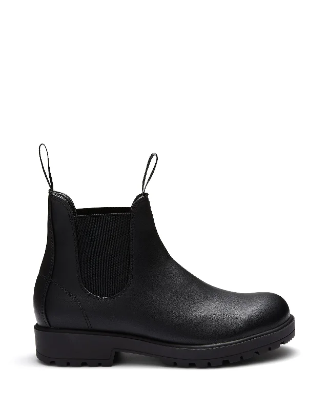 women shoes for long days at work-Bounce Boot Black