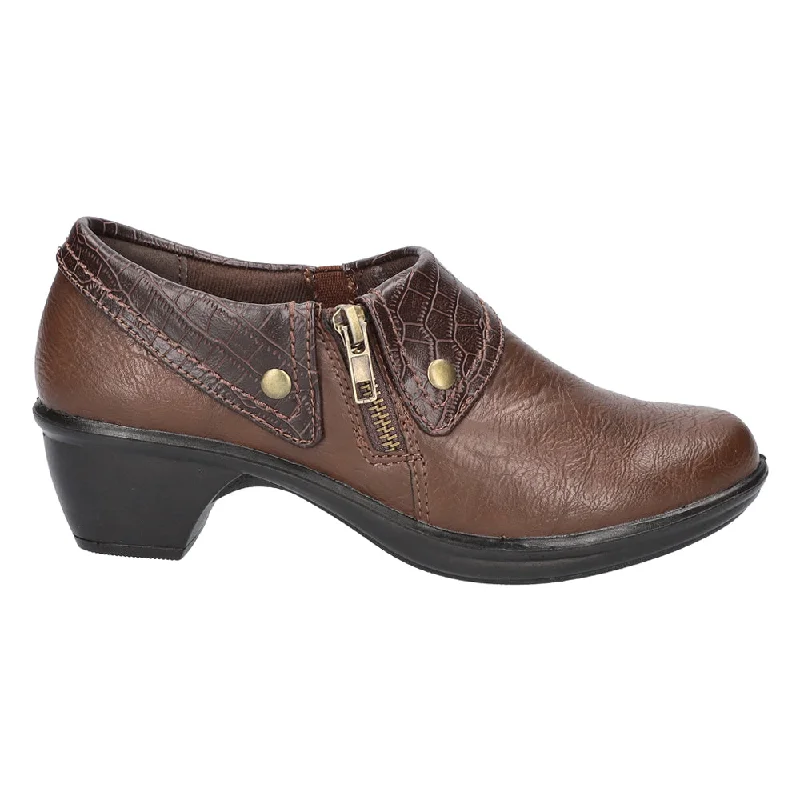 women shoes with fashionable buckle accents-Darcy Studded Pull On Booties