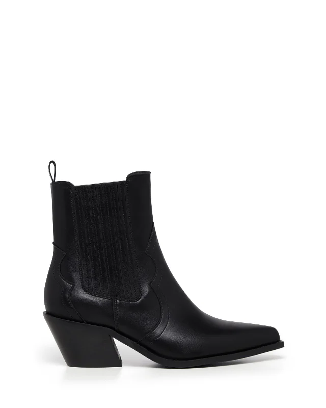 women shoes for fall season fashion-Forum Ankle Boot Black