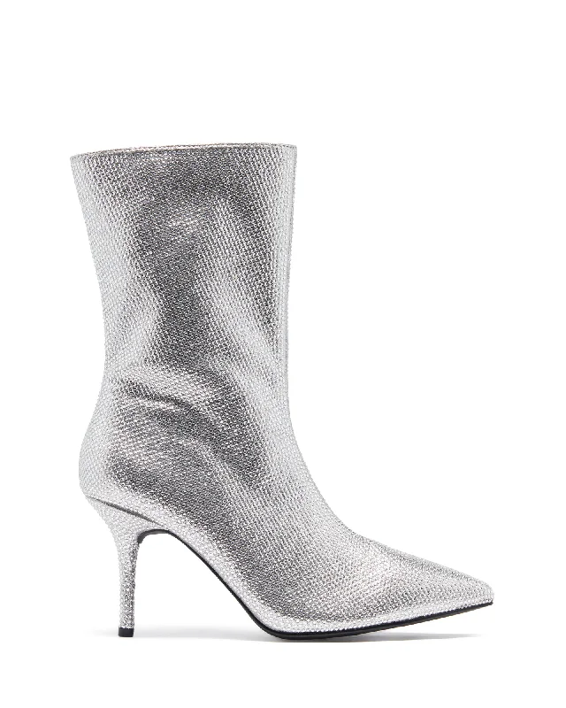 women shoes with soft cushioning for comfort-Possession Boot Silver