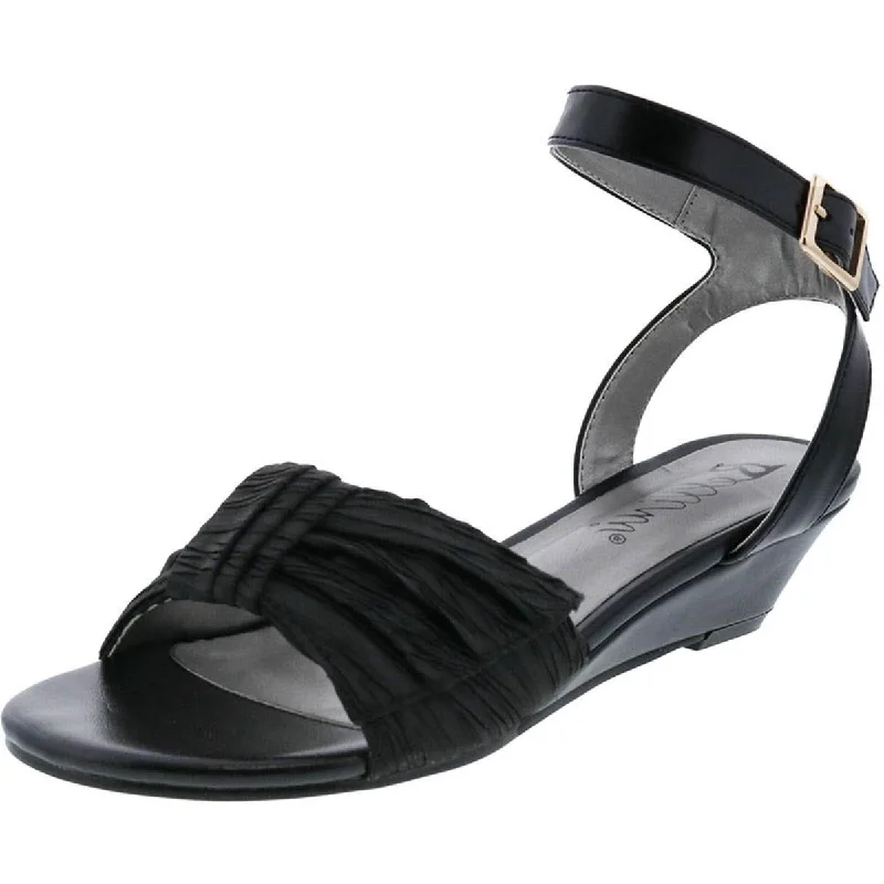 women shoes with breathable fabric designs-Bellini Womens Lucy Ankle Strap Heeled Dress Sandals