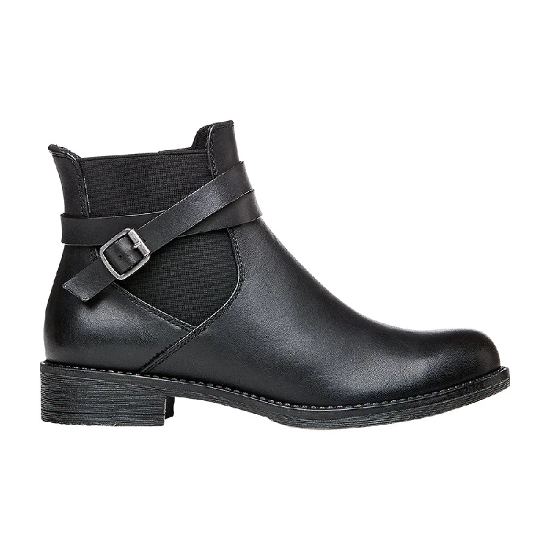 women shoes for lightweight and breathable designs-Tatum Round Toe Zippered  Booties