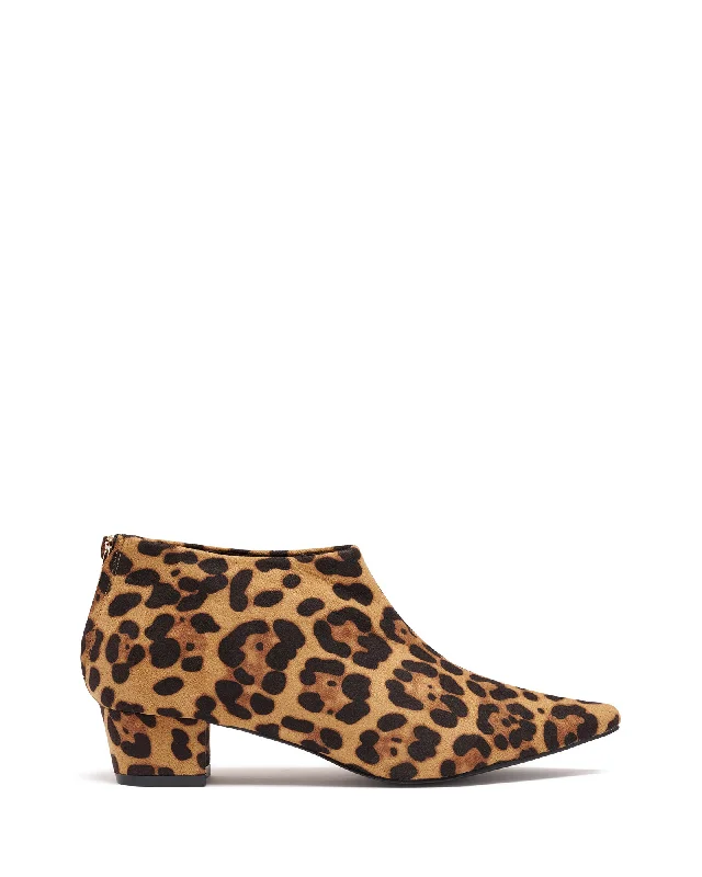 women shoes for trendy business events-Sparks Leopard Faux Suede *FINAL SALE*