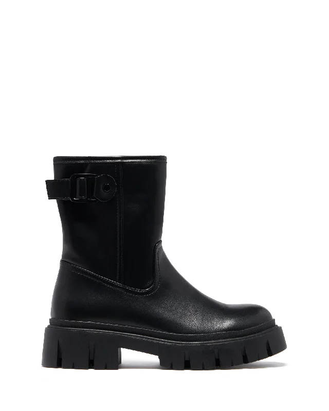 women shoes for all-day wear comfort-Indy Boot Black