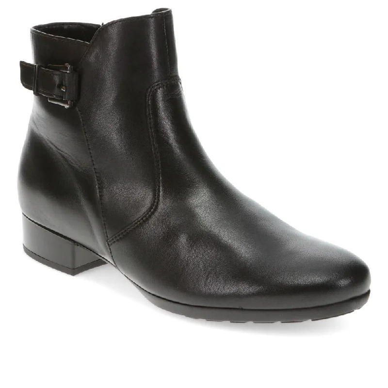 women shoes for casual but polished looks-Leather Ankle Boots  - GAB40509 / 325 883