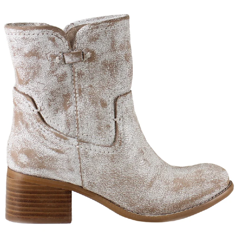 women shoes with elegant design accents-West Haven Round Toe Pull On Booties