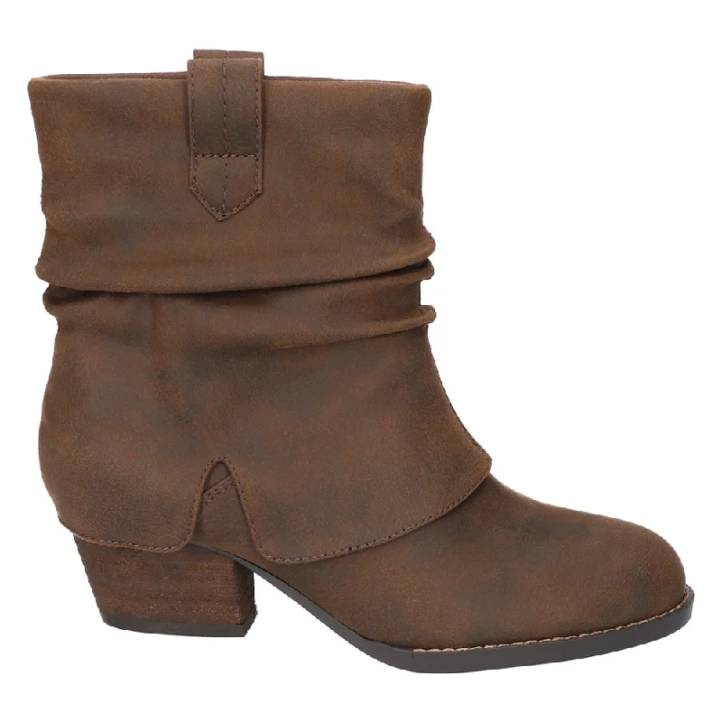 women shoes for casual, laid-back style-Twyla Round Toe Pull On Booties