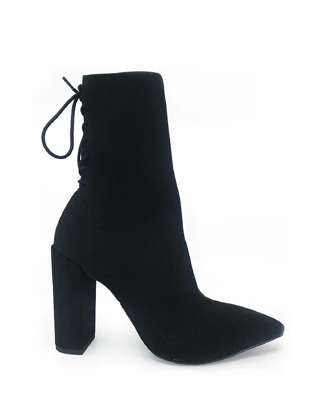 women shoes for comfortable weekend wear-Blythe Boot Black