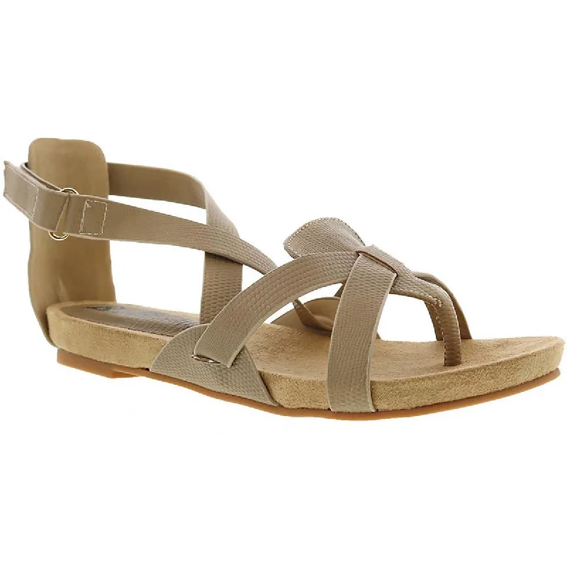 women shoes for trendy casual wear-Bellini Womens Nobu Open Toe Comfort Thong Sandals