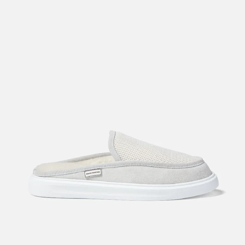 women shoes for spring garden parties-Sean Off-White Slipper - Women's