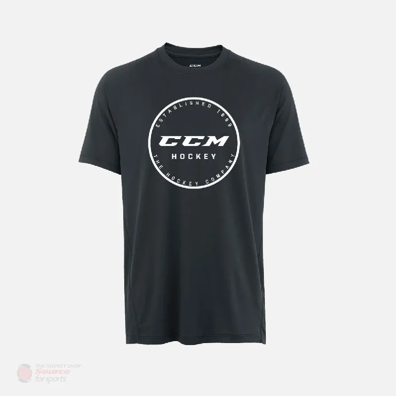 women’s comfy casual coats-CCM Academy Tech Youth Shirt