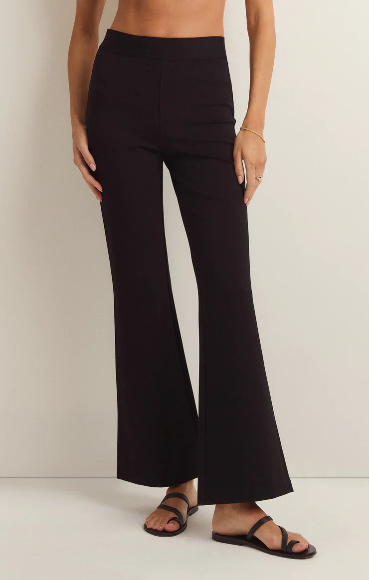 women’s chic casual pants-Z Supply Do It All Flare Pant