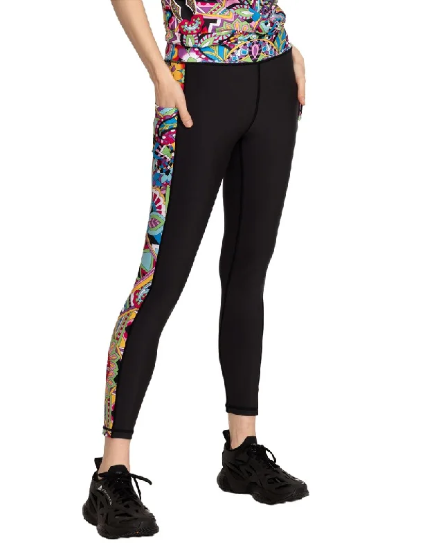 women’s trendy velvet tops-Johhny Was Bee Active Legging