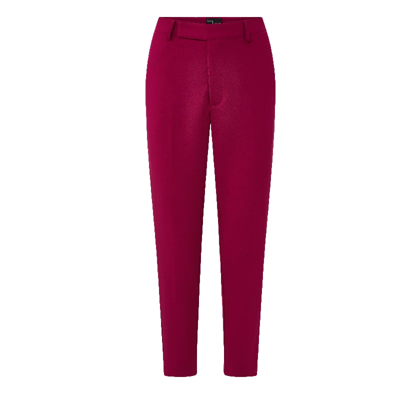 women’s fashion cardigans-Leggings Suit Pants - Fuchsia