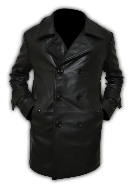 women’s business casual fashion outfits-Taken 2 Liam Neeson Bryan Mills Movie Leather Coat