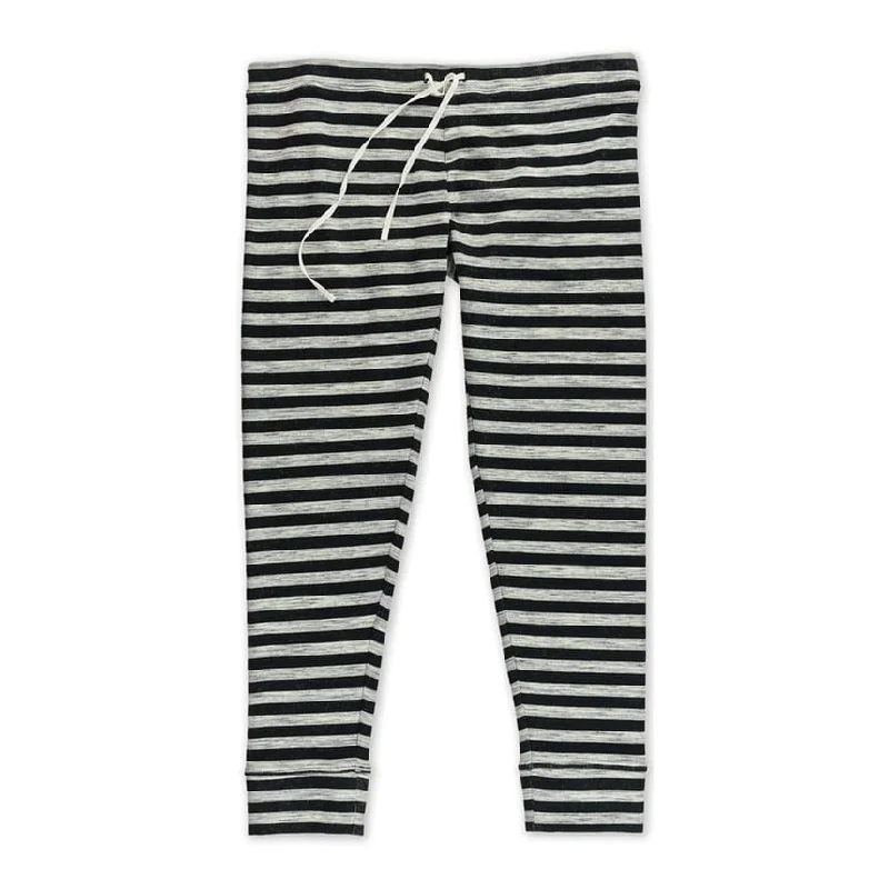 women’s smart casual dresses-Aeropostale Womens Striped Casual Leggings, Grey, XX-Small