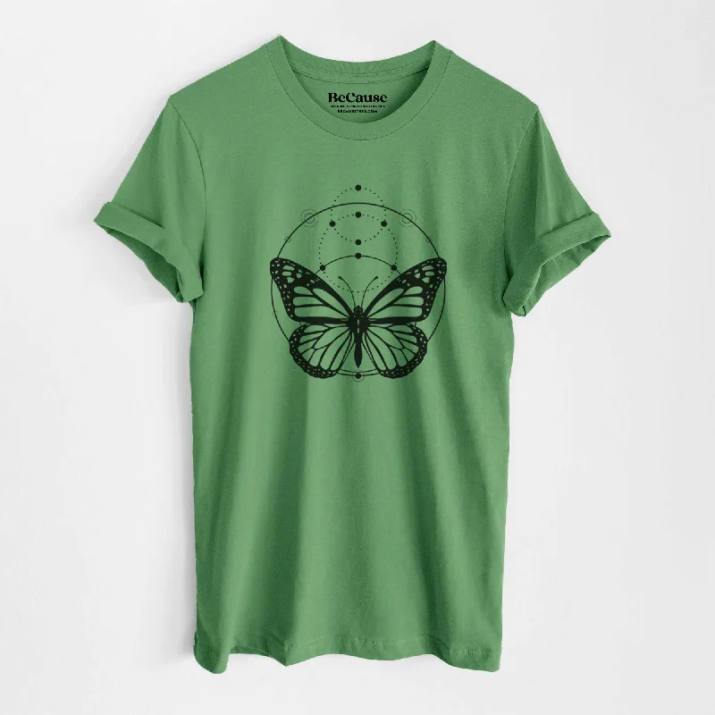 women’s formal wool sweaters-Monarch Symmetry - Lightweight 100% Cotton Unisex Crewneck