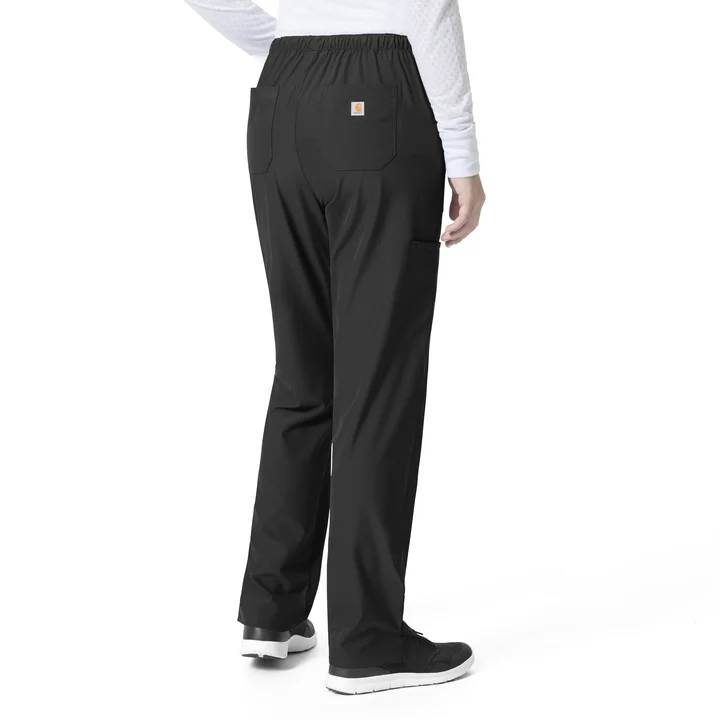 women’s elegant office fashion-C52106 - FLAT FRONT STRAIGHT LEG PANT