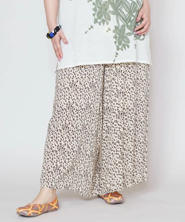 women’s fashion evening dresses-Jungle Wide Leg Pants