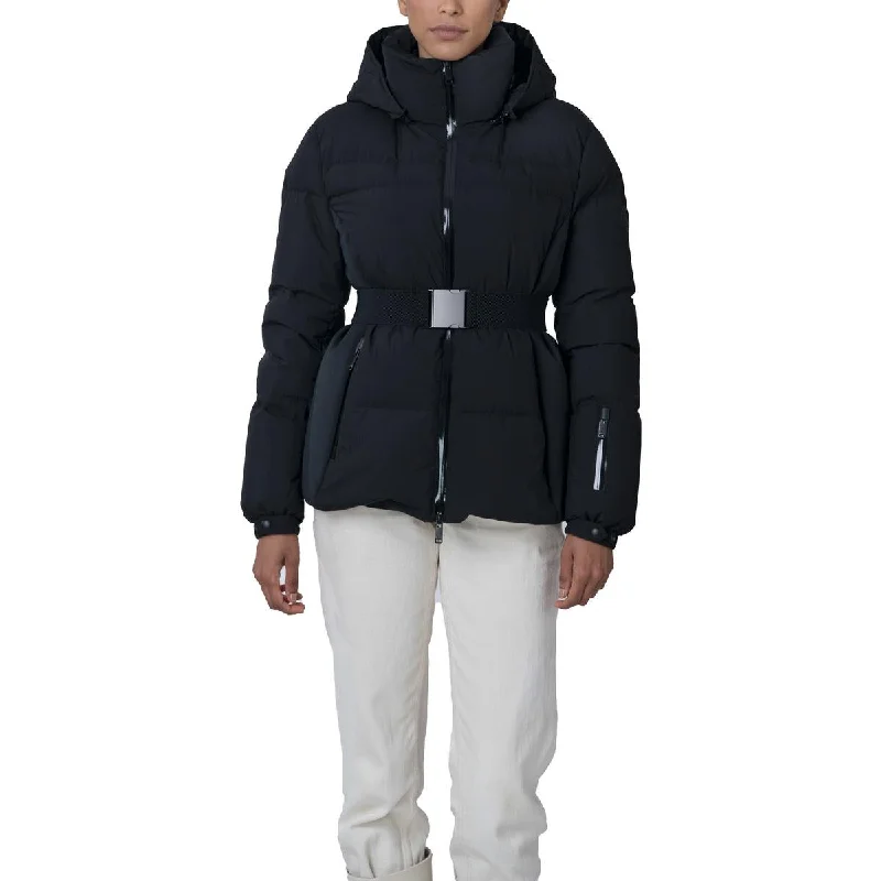 women’s casual fashion pants-The Recycled Planet Womens Insulated Detachable Hood Puffer Jacket