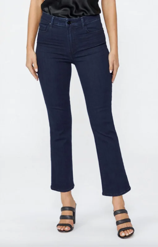 women’s stylish chic work jackets-Claudine Ankle Jeans In Fidelity