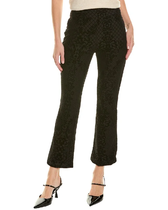 women’s trendy knit tops-Nanette Nanette Lepore Velvet Damask Legging