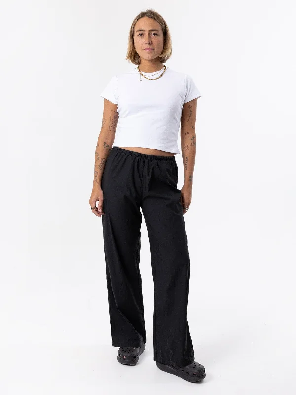 women’s stylish dress pants-Leighton Pant - Black