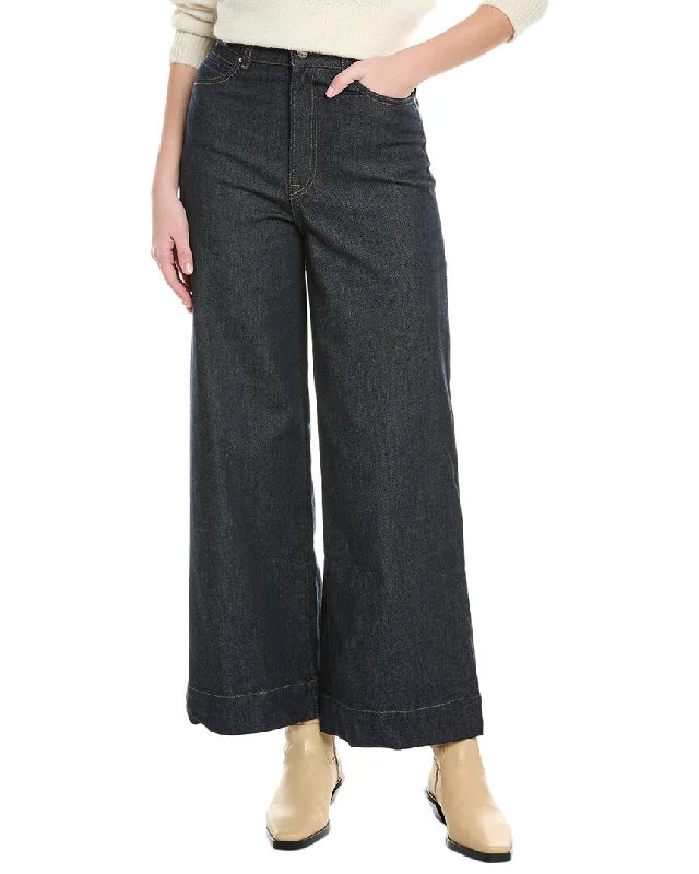 women’s stylish office shoes-Hugo Boss Wide Leg Jean