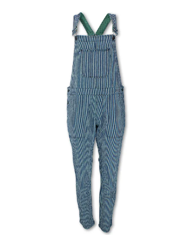 women’s elegant holiday skirts-VINTAGE STRIPE OVERALLS