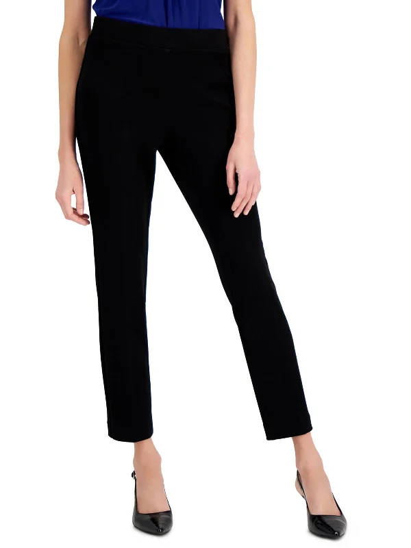 women’s chic formal cardigans-Womens Slim High Rise Ankle Pants