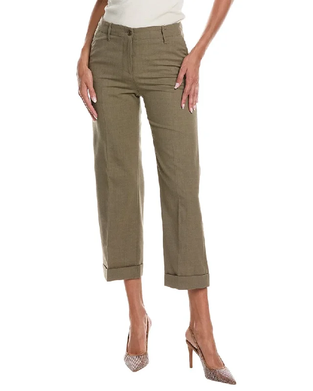 women’s chic evening fashion-Etro Santa Cruz Wool-Blend Pant