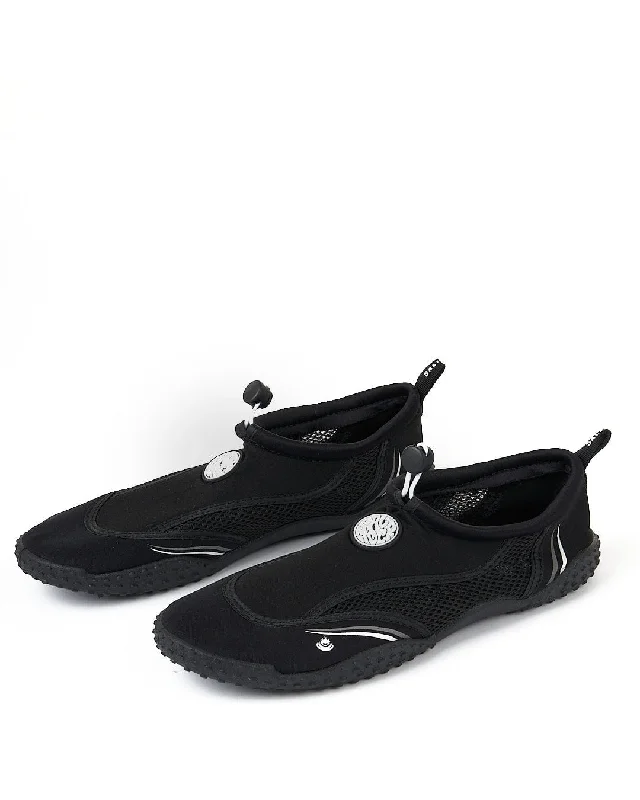 women shoes with classic and timeless style-Core Aqua Shoe - Black