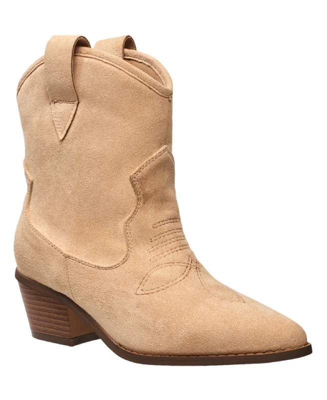 women shoes with soft suede soles-French Connection Women's Carrie Booties