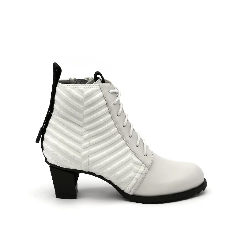 women shoes with stylish heels for events-LEV Lace Bootie