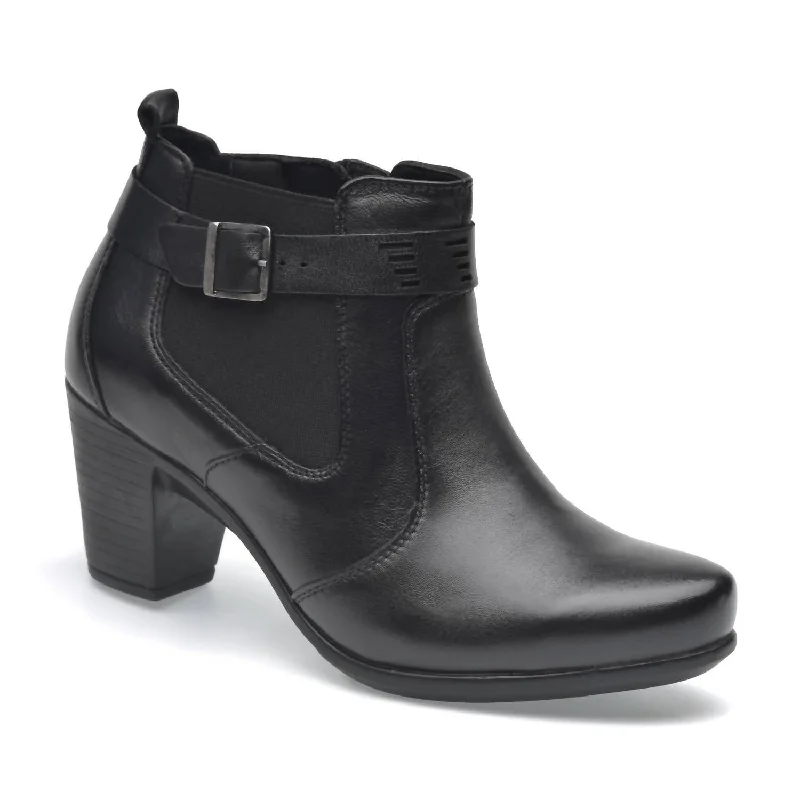 women shoes for chic bridal looks-Women's Lambskin Boots Britany In Black