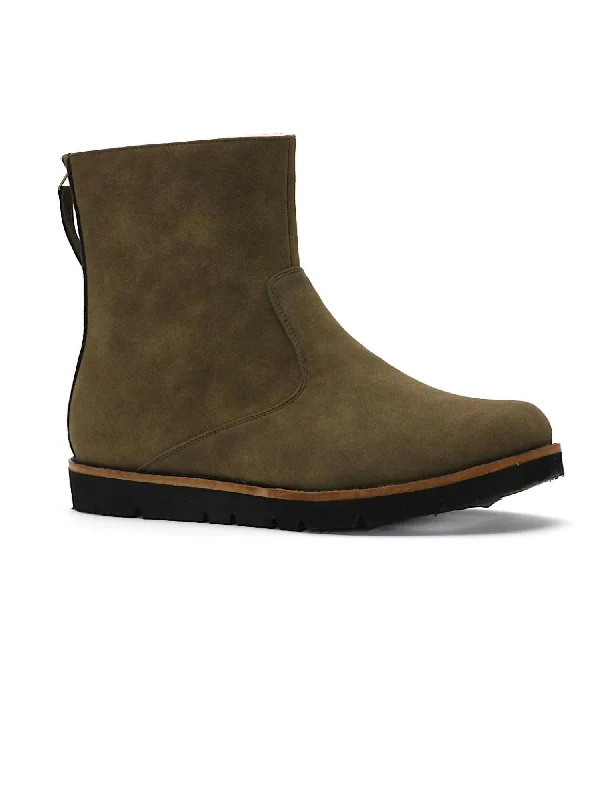 women shoes for chic office attire-Women's Tobin Boot In Olive