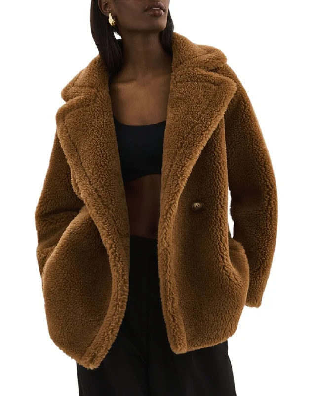 women’s cozy wool sweaters for winter-LAMARQUE Wool-Blend Jacket