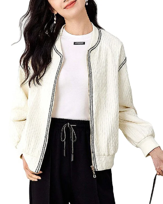 women’s cozy holiday dresses-OUNIXUE Jacket