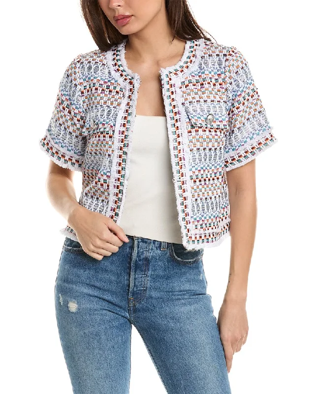 women’s chic fall sweaters-Ramy Brook Karina Jacket