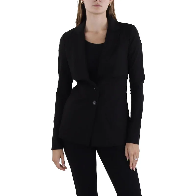 women’s everyday casual jackets-Womens Work Wear Business Two-Button Blazer