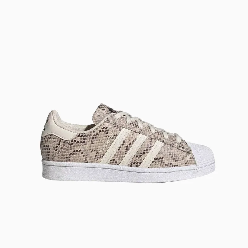 women shoes for comfortable weekend wear-Women's Originals Superstar "Snakeskin"