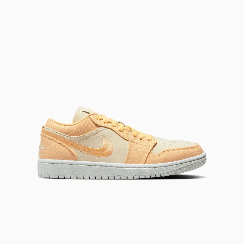 women shoes with cozy materials for fall-Women's Air Jordan 1 Low SE "Celestial Gold"