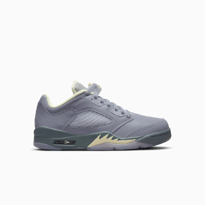 women shoes for high-fashion workwear-Women's Air Jordan 5 Retro Low "Indigo Haze"