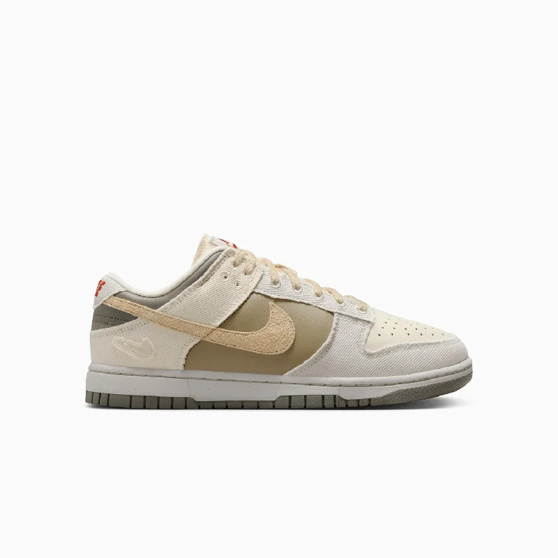 women shoes with fashionable high heels-Women's Dunk Low "Sesame Alabaster"