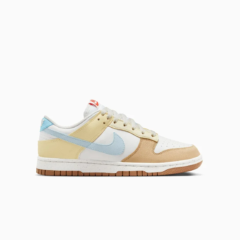 women shoes for high-fashion runway looks-Women's Nike Dunk Low Next Nature "Soft Yellow Alabaster"