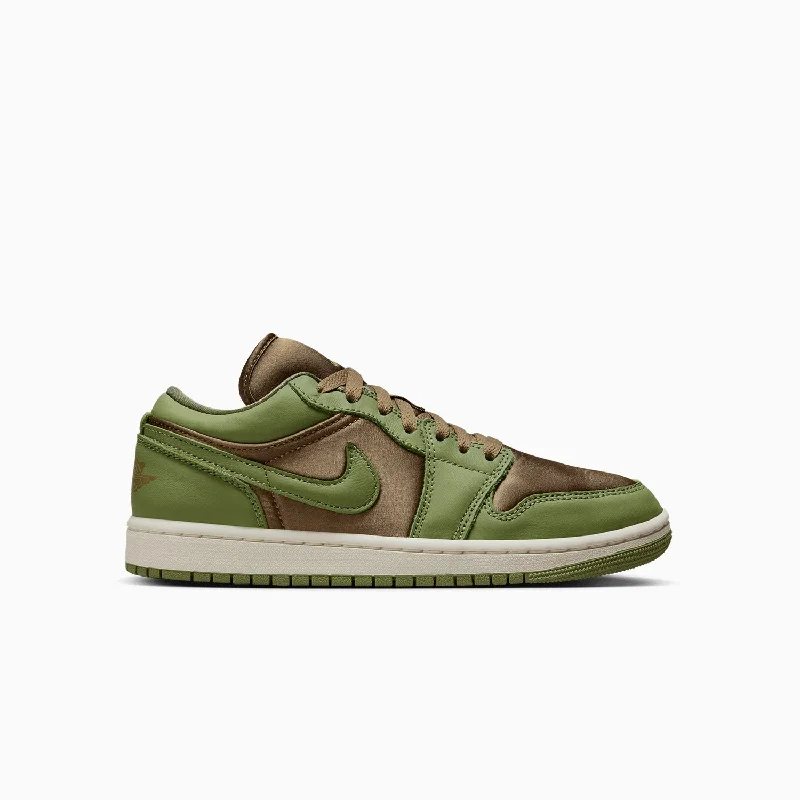 women shoes for stylish office-to-evening wear-Women's Air Jordan 1 Low SE "Sky J Light Olive"