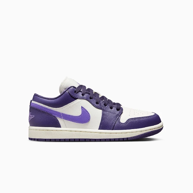 women shoes with fashionable finishes-Women's Air Jordan 1 Low "Sky J Purple"