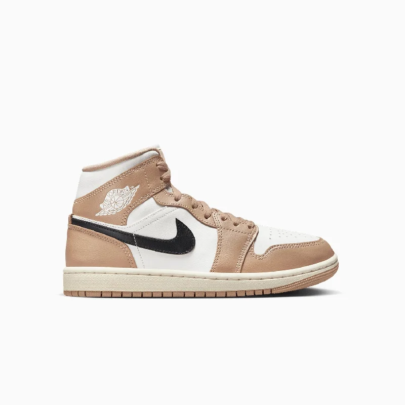 women shoes for stylish athletic wear-Women's Air Jordan 1 Mid "Desert"