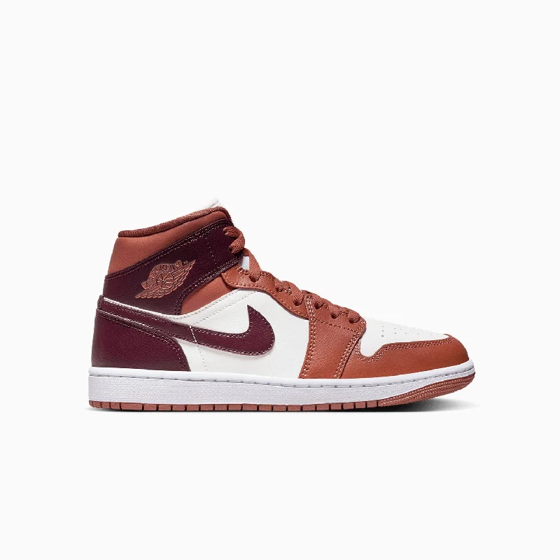 women shoes for day-to-night wear-Women's Air Jordan 1 Mid "Sky J Orange"