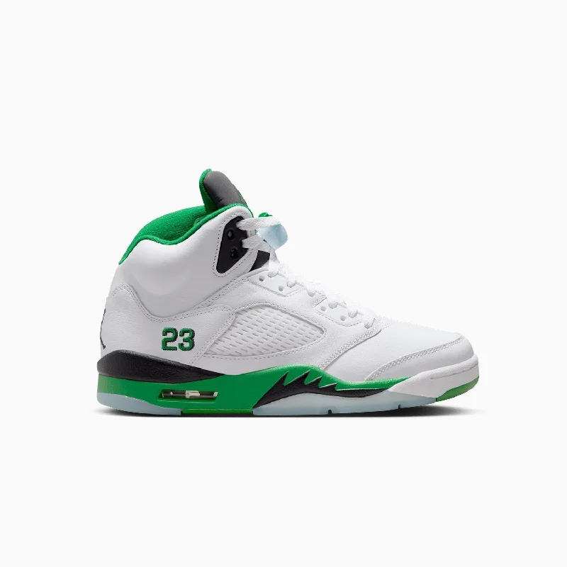 women shoes for classic work outfits-Women's Air Jordan 5 Retro "Lucky Green"